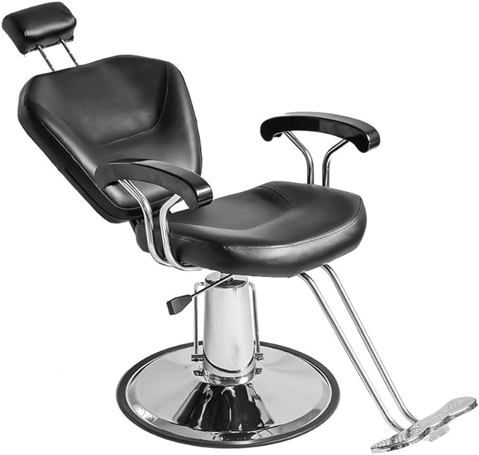 Sillón Peluquero Hidráulico Platinum